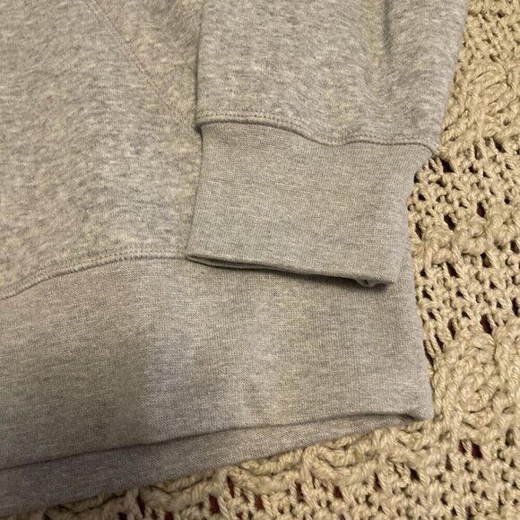 Reebok Men's Classic Delta Logo Hoodie Size M Relaxed Fit Grey Heather ,W Tags - Picture 5 of 13